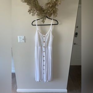 Jessica Simpson- never worn- White midi length summer dress